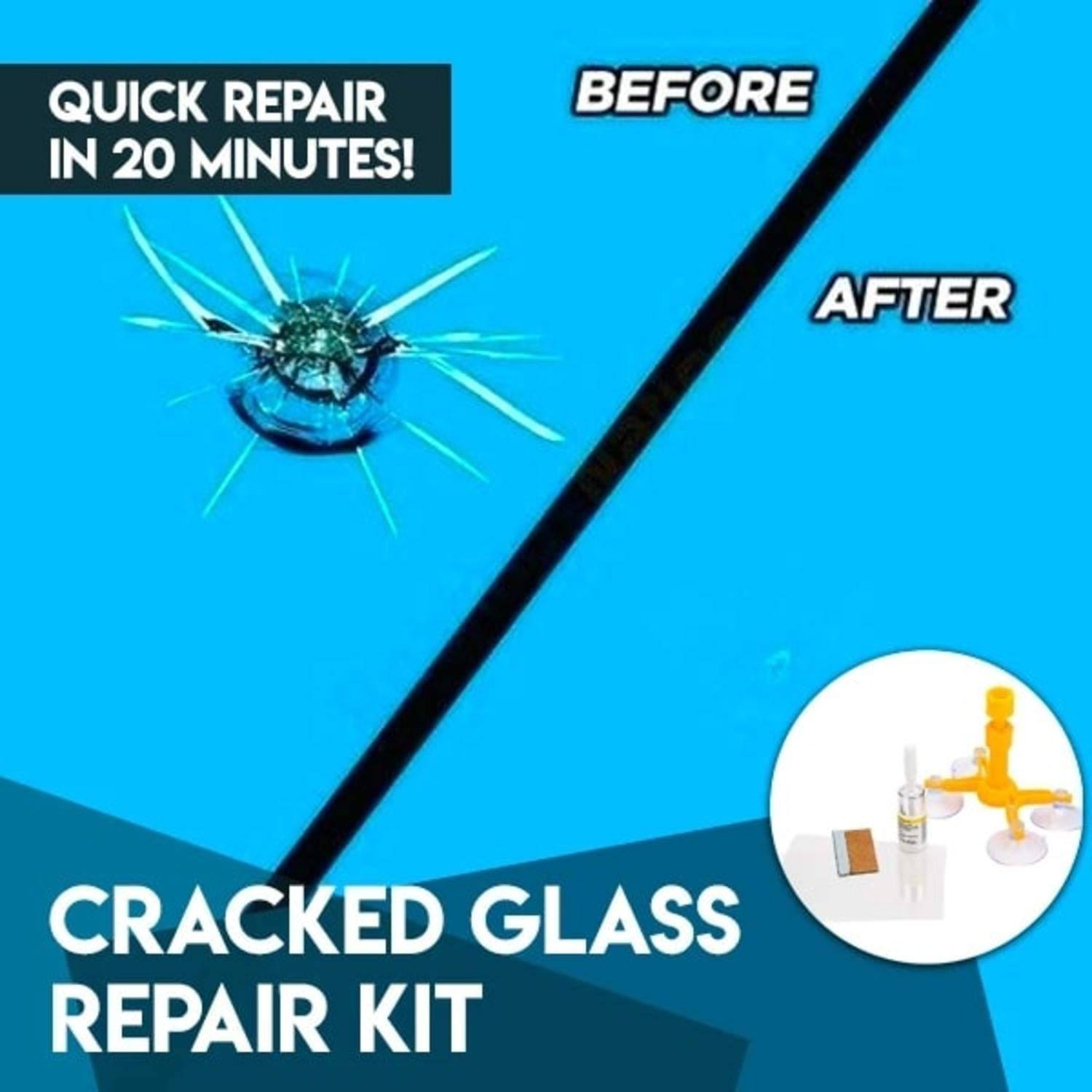 Cracked Glass Corrector Set Home Goods Cracked Glass Corrector Set Home Goods