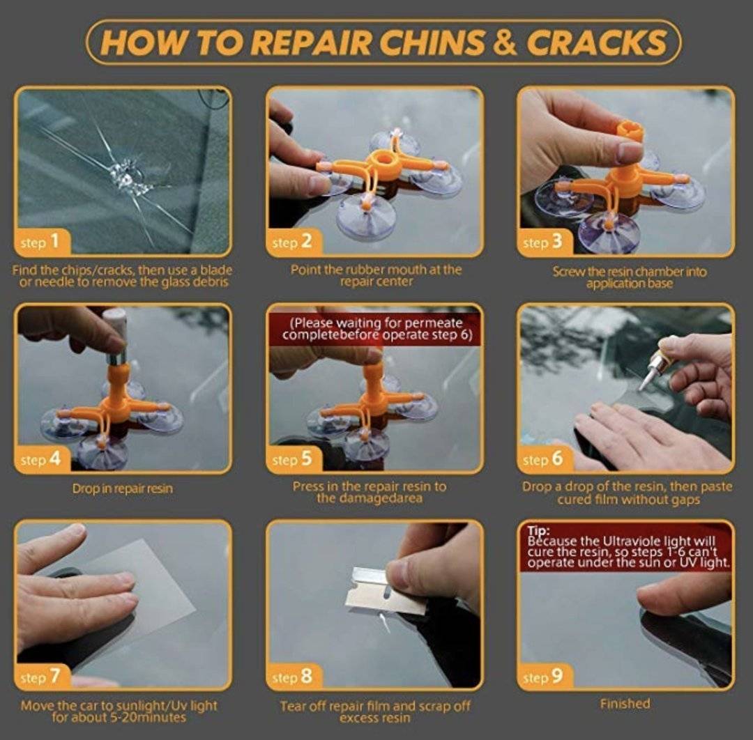 Cracked Glass Corrector Set Home Goods Cracked Glass Corrector Set Home Goods