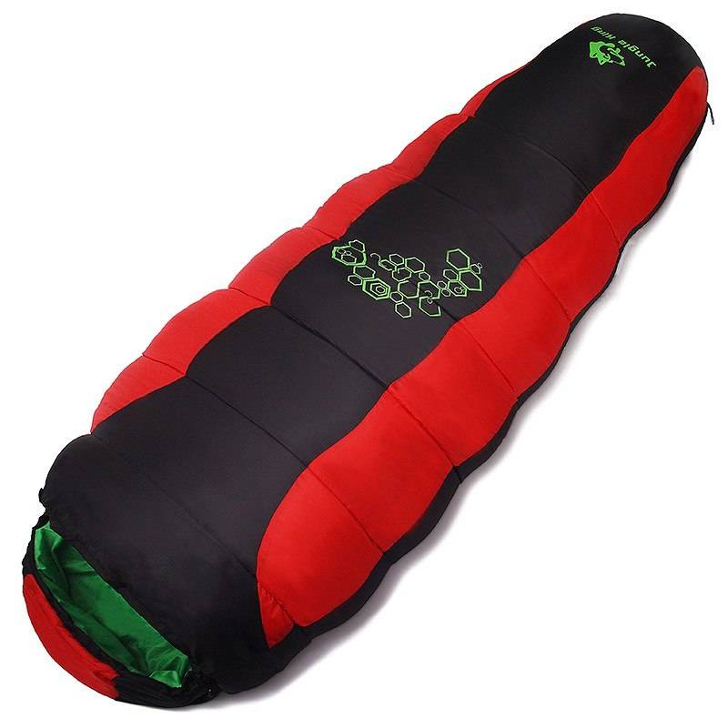 14803-668adbb941b45dc1d9ccbe1604dcc3f0.jpg Camping Winter Sleeping Bag -5-0 ℃ Sleeping Bags Travel & Outdoor Color : Red|Grey|Blue
