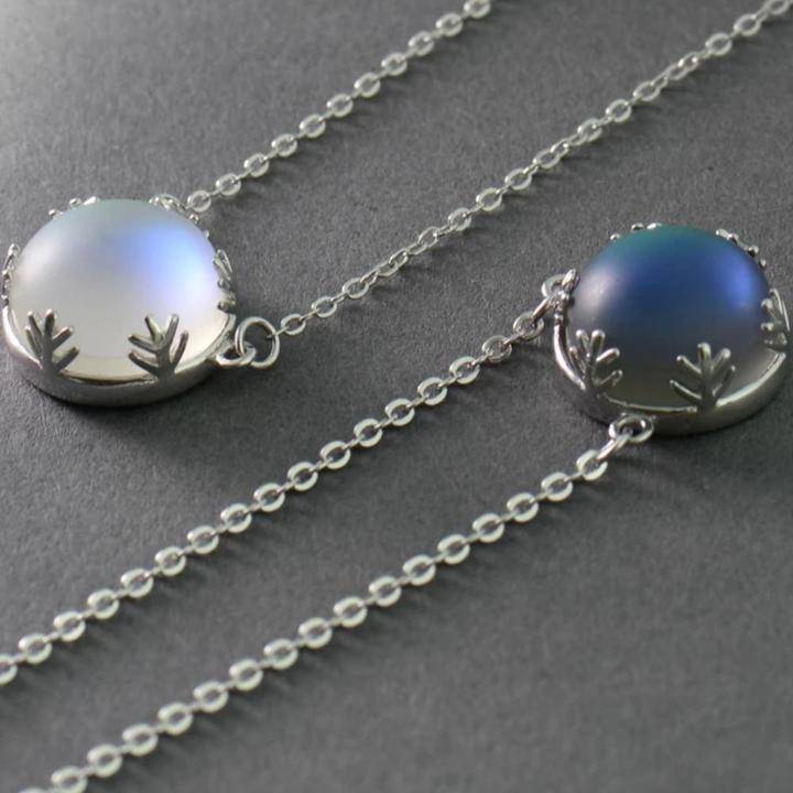 Aurora Borealis Halo Crystal Necklace Jewelry Color : Light Blue|Dark Blue Aurora Borealis Halo Crystal Necklace Jewelry Color : Light Blue|Dark Blue