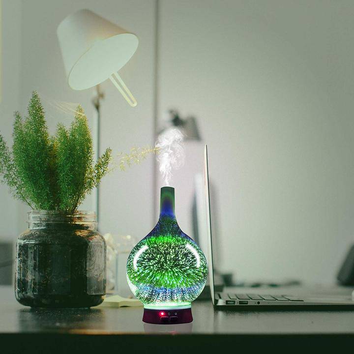 Firework Humidifier and Oil Diffuser Consumer Electronics Home Goods Color : Pink Firework Humidifier and Oil Diffuser Consumer Electronics Home Goods Color : Pink