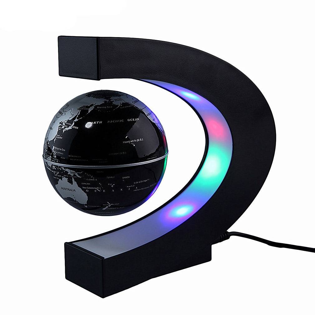 Magnetic Levitating Globe Astrolight Home Goods Color: Black Type: US Plug|EU Plug Magnetic Levitating Globe Astrolight Home Goods Color: Black Type: US Plug|EU Plug