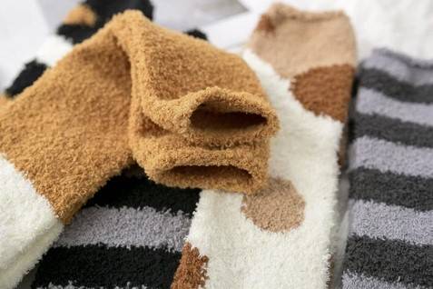 Cute Cat Claw Plush Warm Socks Accessories Color : Black and Grey|Light Grey|Black and Brown|Light Brown |Black|Camel Cute Cat Claw Plush Warm Socks Accessories Color : Black and Grey|Light Grey|Black and Brown|Light Brown |Black|Camel