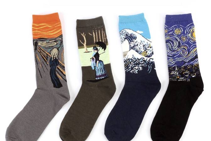Casual Famous Painting Cotton Socks Accessories Design : Style 1|Style 2|Style 3|Style 4|Style 5|Style 6|Style 7|Style 8|Style 9|Style 10|Style 11|Style 12|Style 13|Style 14|Style 15|Style 16|Style 17|Style 18 Casual Famous Painting Cotton Socks Accessories Design : Style 1|Style 2|Style 3|Style 4|Style 5|Style 6|Style 7|Style 8|Style 9|Style 10|Style 11|Style 12|Style 13|Style 14|Style 15|Style 16|Style 17|Style 18