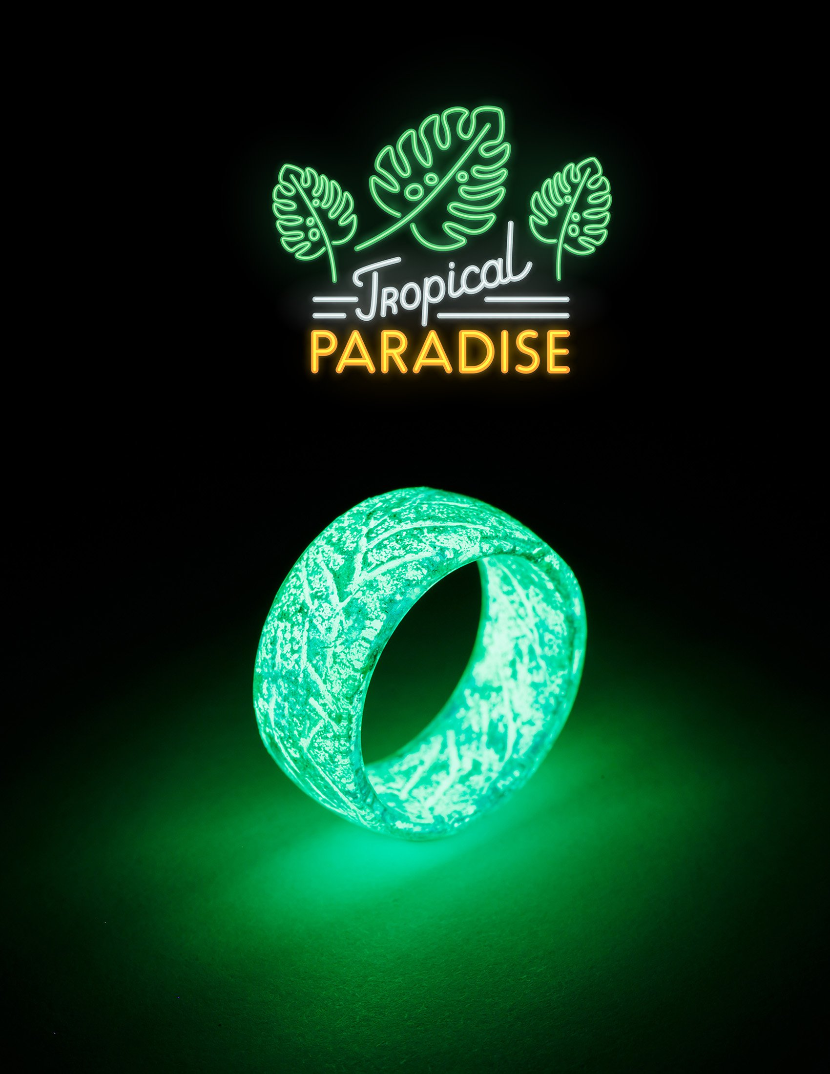 Luminous GLO Ring Jewelry Size : 7|8|9|10|11 Luminous GLO Ring Jewelry Size : 7|8|9|10|11