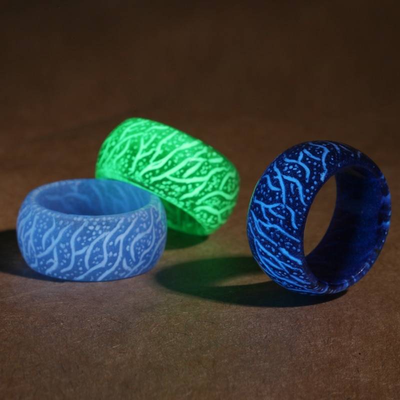 Luminous GLO Ring Jewelry Size : 7|8|9|10|11 Luminous GLO Ring Jewelry Size : 7|8|9|10|11
