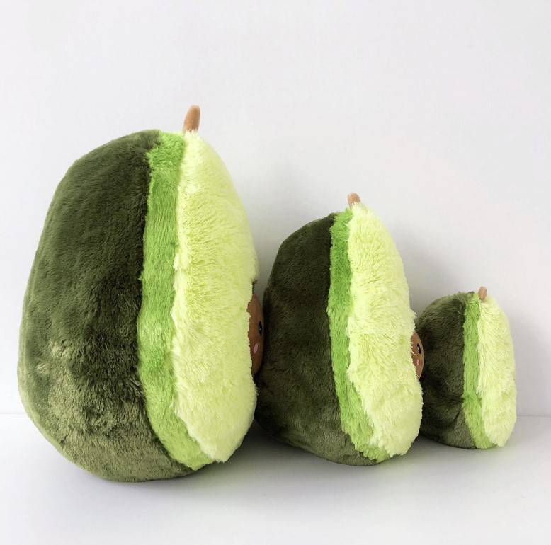Huggable Plush Avocado Toy Toys Height : 20 cm / 7.8 in|30 cm / 11.8 in|40 cm / 15.7 in Huggable Plush Avocado Toy Toys Height : 20 cm / 7.8 in|30 cm / 11.8 in|40 cm / 15.7 in