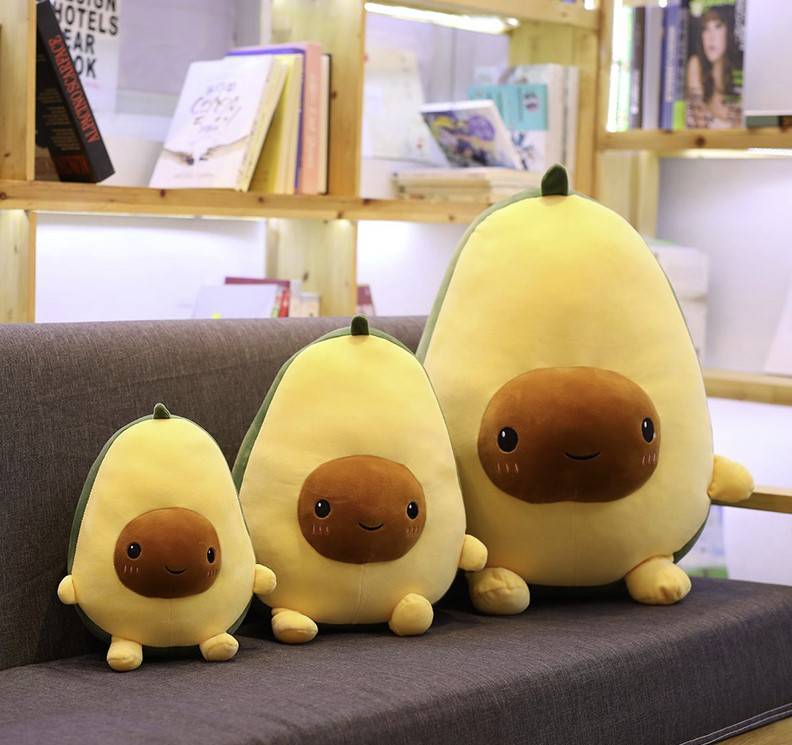 Cute Stuffed Plush Avocado Toy Toys Color : Green Cute Stuffed Plush Avocado Toy Toys Color : Green
