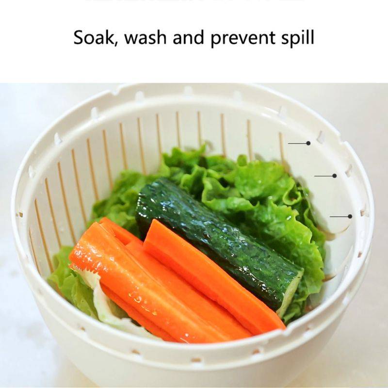 Multifunctional Drain and Cutting Bowl Home Goods Color : White Multifunctional Drain and Cutting Bowl Home Goods Color : White