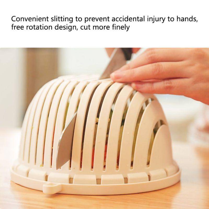 Multifunctional Drain and Cutting Bowl Home Goods Color : White Multifunctional Drain and Cutting Bowl Home Goods Color : White