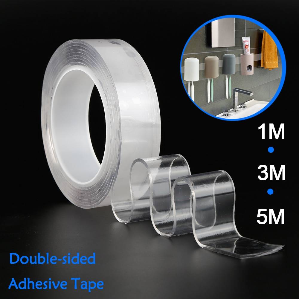 Adhesive Double-Sided Traceless Nano Tape Home Goods Width : 30 mm Adhesive Double-Sided Traceless Nano Tape Home Goods Width : 30 mm