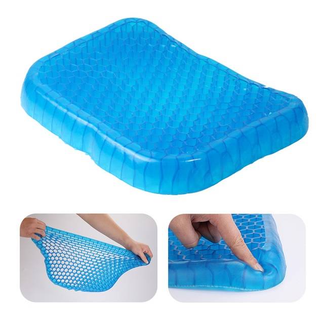 Premium Seat Cushion for Back Pain Home Goods Color : Blue Premium Seat Cushion for Back Pain Home Goods Color : Blue