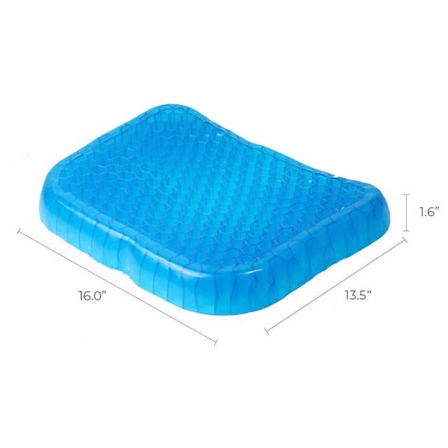 Premium Seat Cushion for Back Pain Home Goods Color : Blue Premium Seat Cushion for Back Pain Home Goods Color : Blue