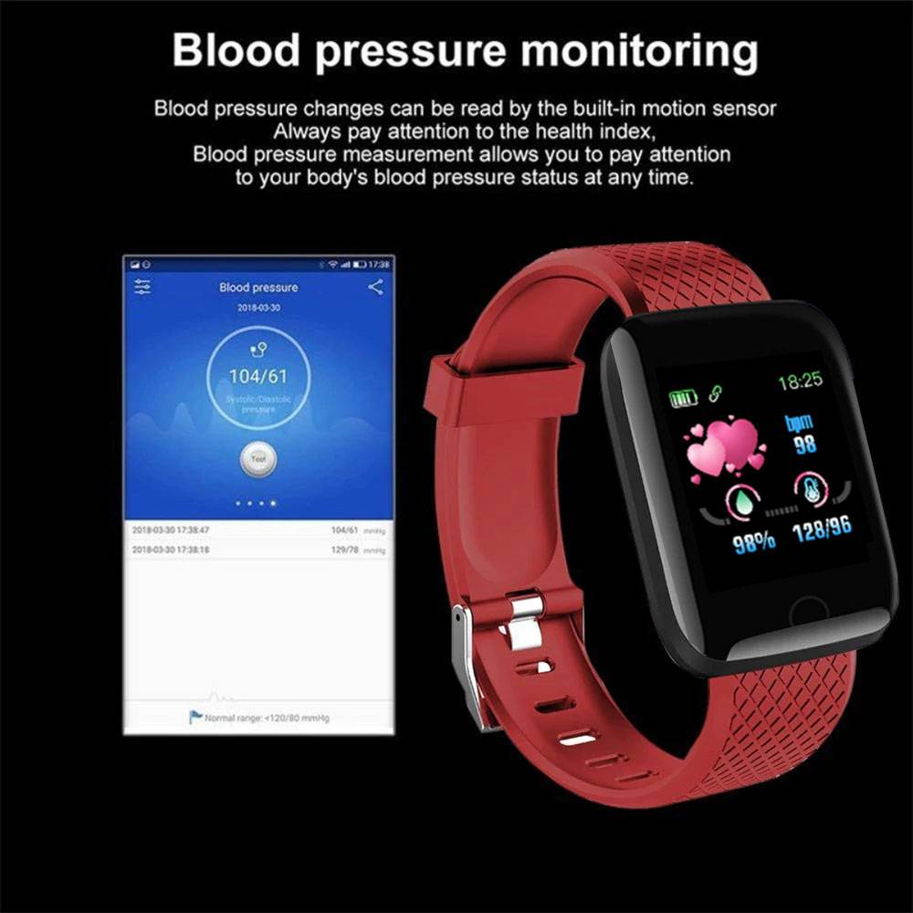 Waterproof Sports Smart Watches Accessories Color : Black|Blue|Green|Red|Purple Waterproof Sports Smart Watches Accessories Color : Black|Blue|Green|Red|Purple