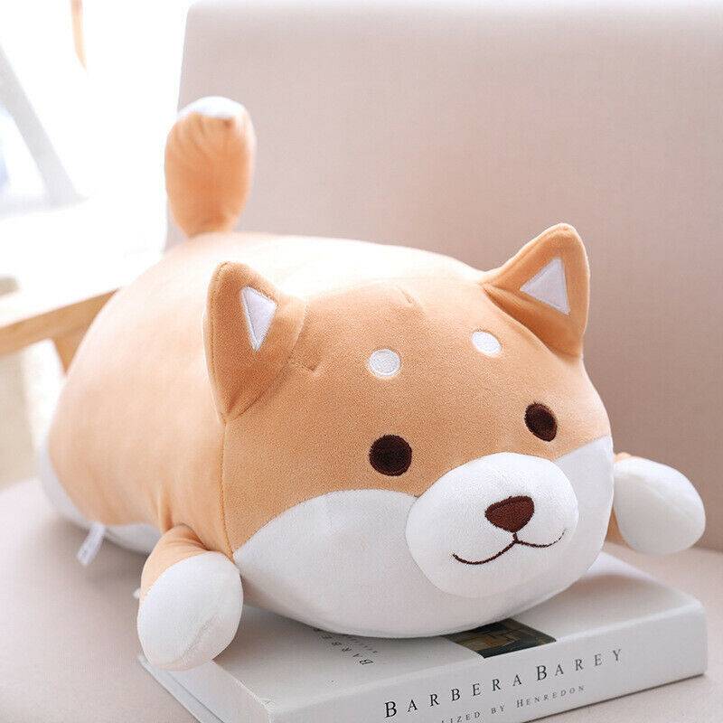 Cute Corgi Plush Pillow Toys Color : Gray Cute Corgi Plush Pillow Toys Color : Gray