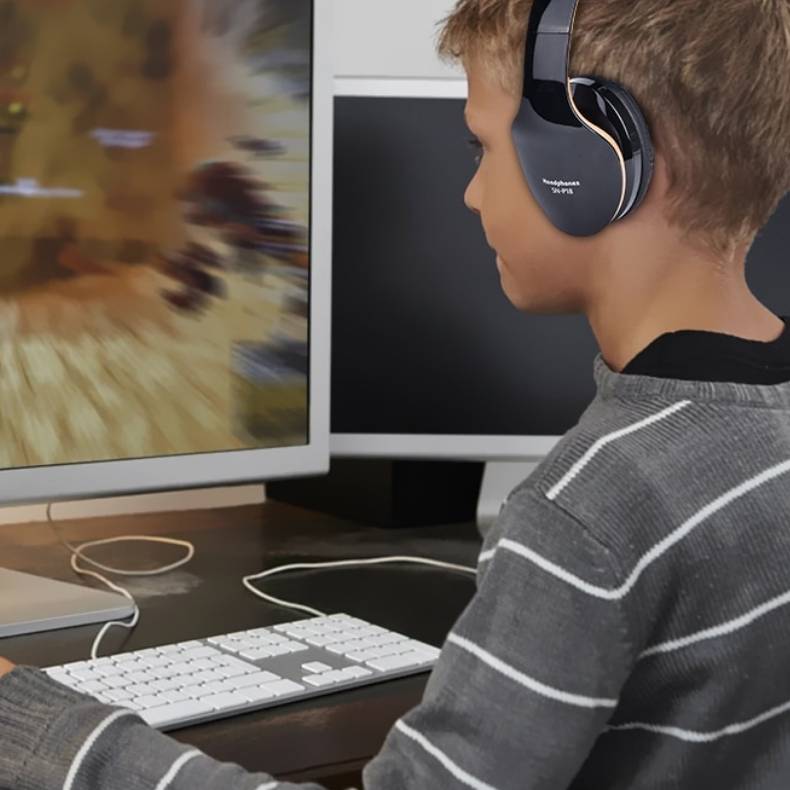 Wireless Foldable Gaming Headphones Consumer Electronics Color : Red|White|Black Wireless Foldable Gaming Headphones Consumer Electronics Color : Red|White|Black