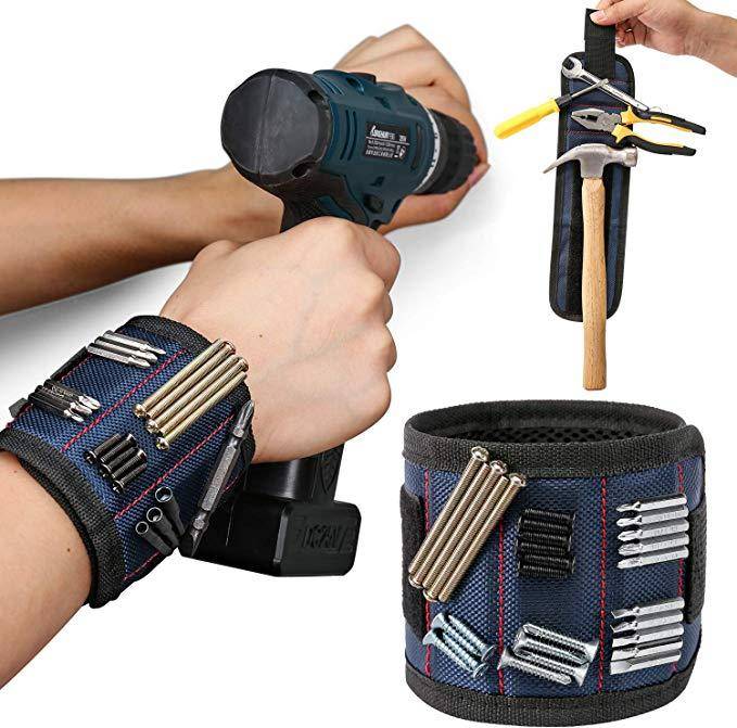 Magnetic Wrist Band Best Sellers Home Goods Color : Red|Dark blue|Black|Blue Magnetic Wrist Band Best Sellers Home Goods Color : Red|Dark blue|Black|Blue