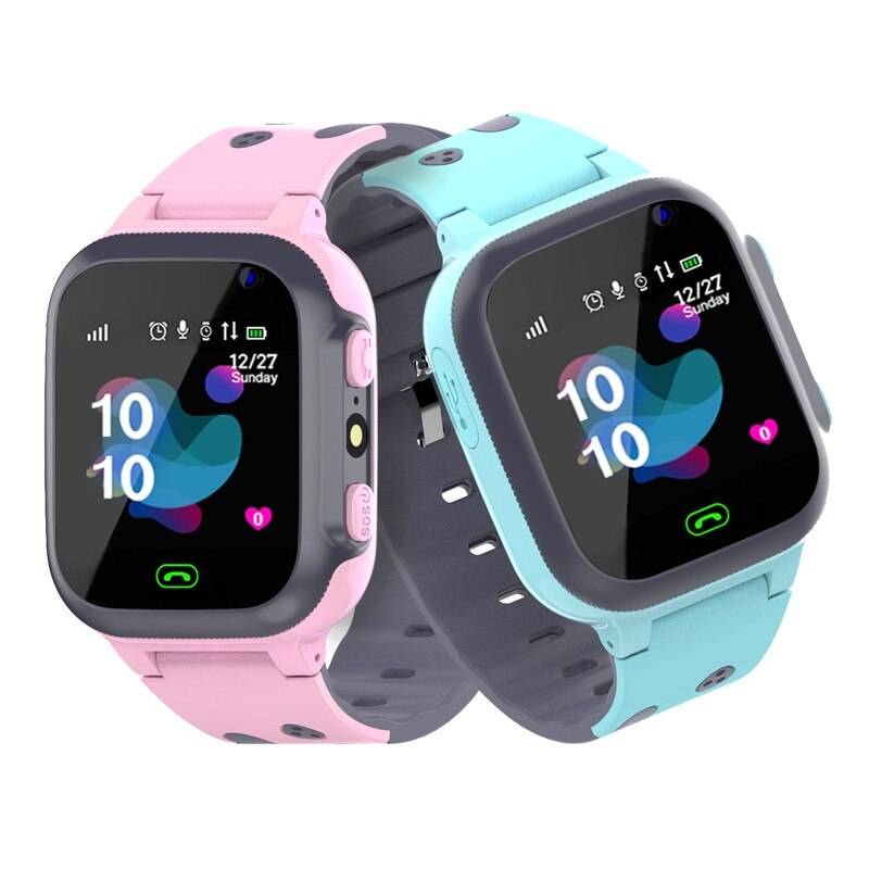 Children’s Waterproof Smart Watch with Flashlight Consumer Electronics Color : Blue not box|Pink not box|Blue Russian version|pink Russian version|gree Russian version|Blue with box|Pink with box Children's Waterproof Smart Watch with Flashlight Consumer Electronics Color : Blue not box|Pink not box|Blue Russian version|pink Russian version|gree Russian version|Blue with box|Pink with box