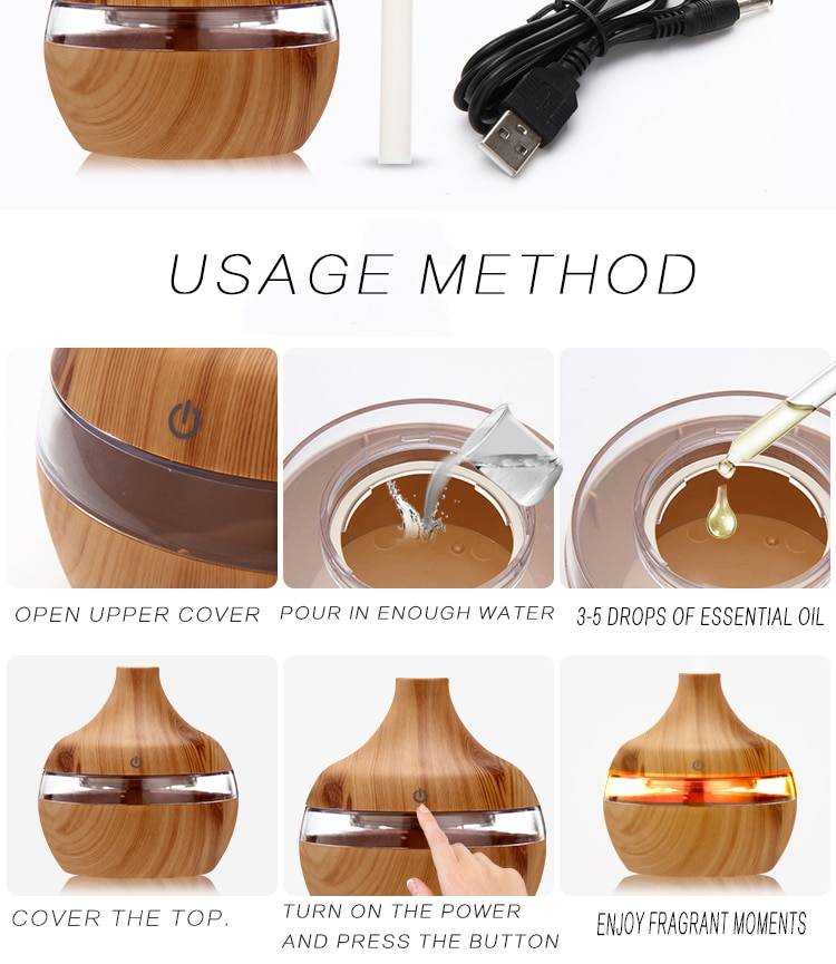 LED Electric Essential Humidifier