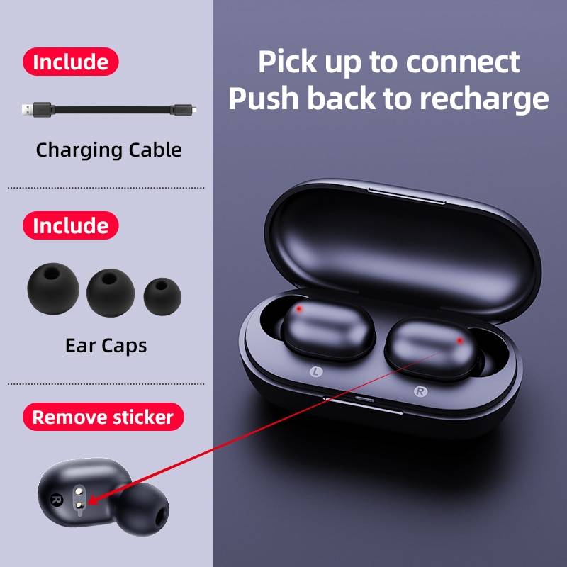 Fingerprint Touch Bluetooth Stereo Earphones Accessories Color : White|Black Fingerprint Touch Bluetooth Stereo Earphones Accessories Color : White|Black