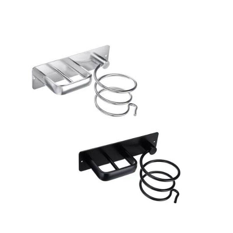 Wall Mounted Aluminium Hairdryer Holder