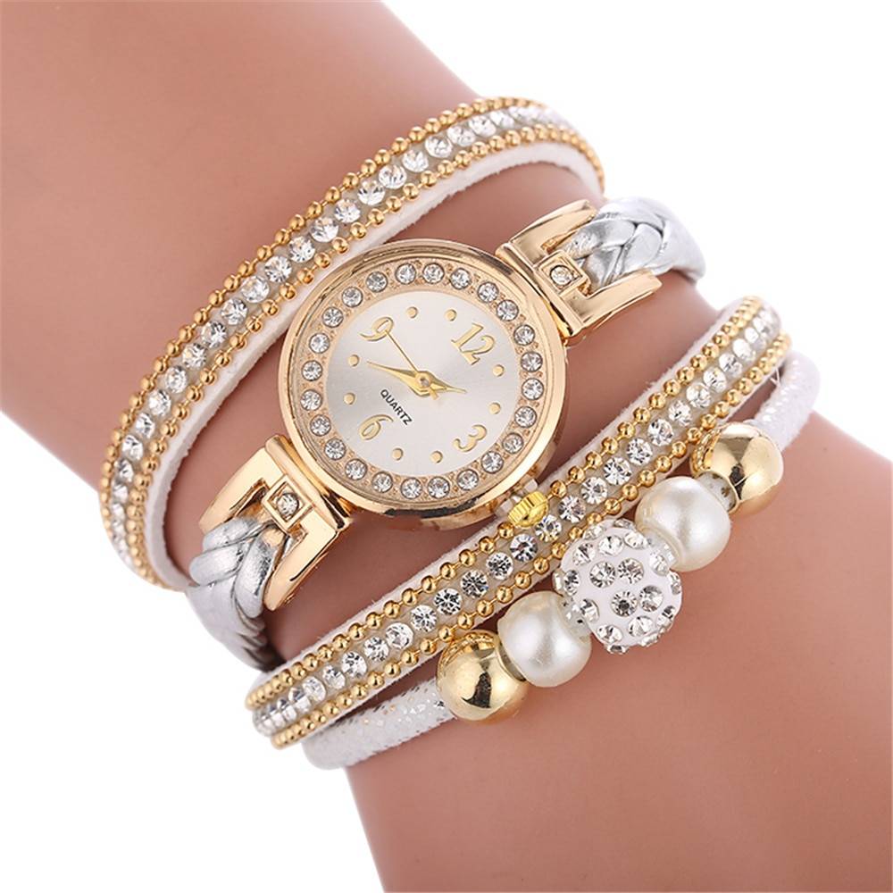 Diamonds Round Watch Style Braided Bracelet for Women Accessories Jewelry Color: Gold Ships From: CHINA|United States Diamonds Round Watch Style Braided Bracelet for Women Accessories Jewelry Color: Gold Ships From: CHINA|United States