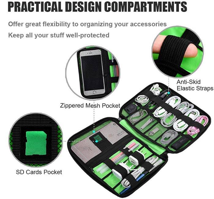 Slim Travel Organizer Bag