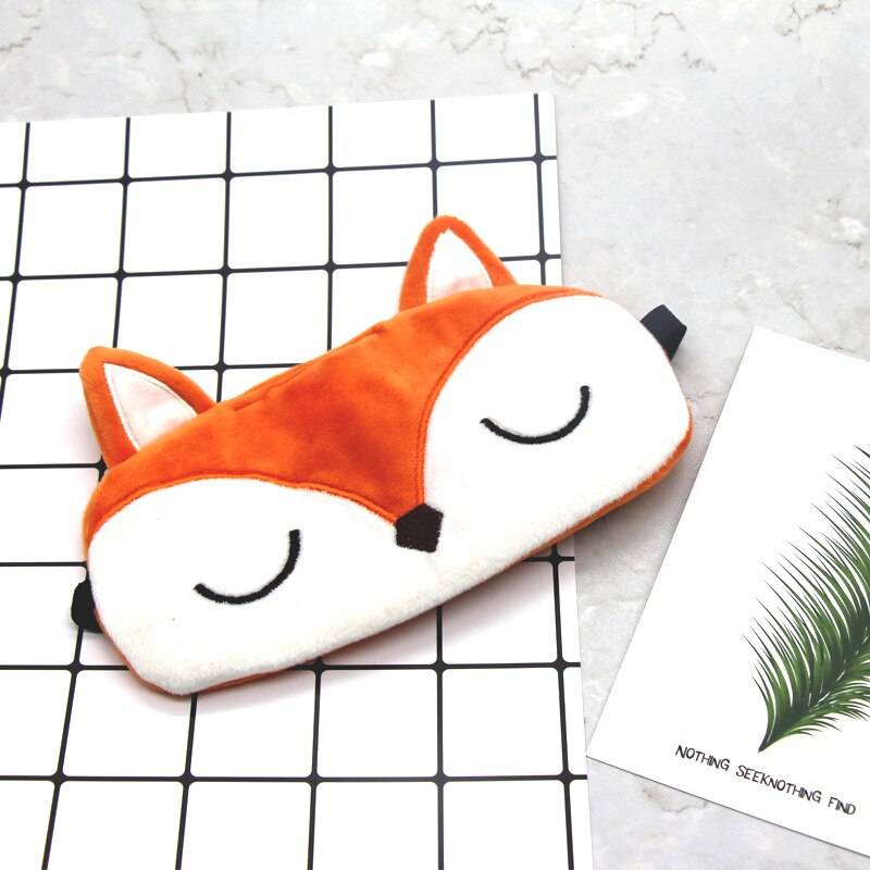 Lovely Fox Shaped Plush Travel Pillows